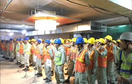 Cập nhật tiến độ dự án Bệnh Viện Việt Pháp tuần thứ 32